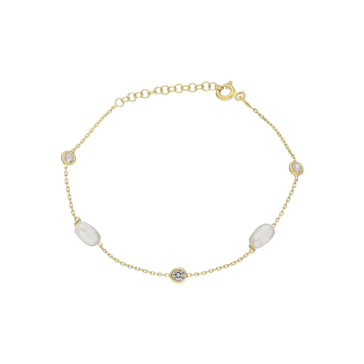 925 Sølv| Perle Armbånd