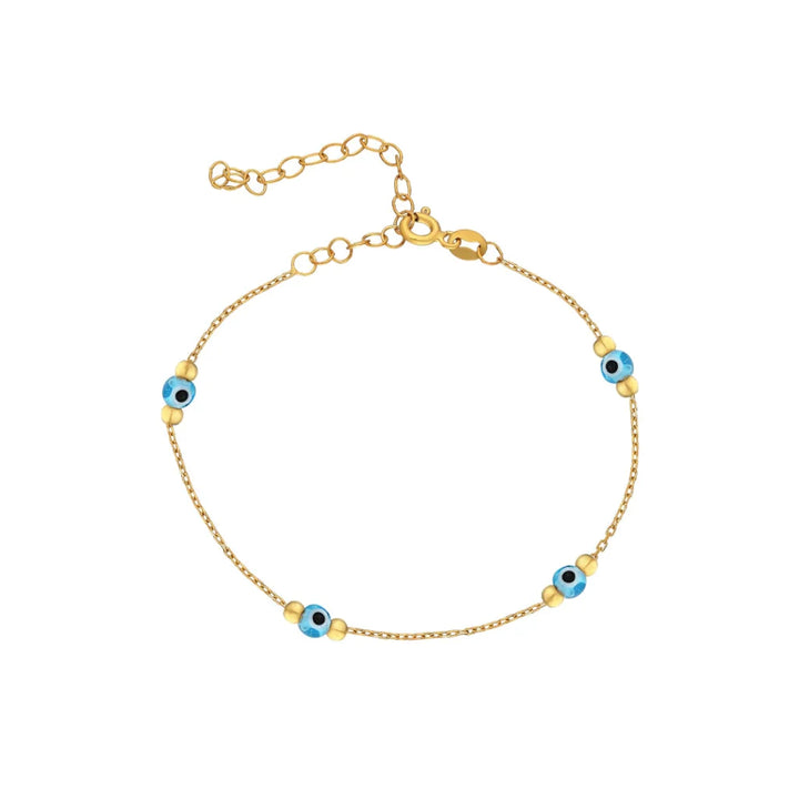 925 Sølv| Evil Eye Armbånd