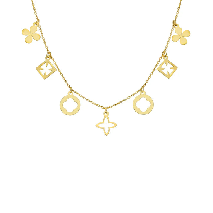 Elenora Charm Halskette (7067605106733)