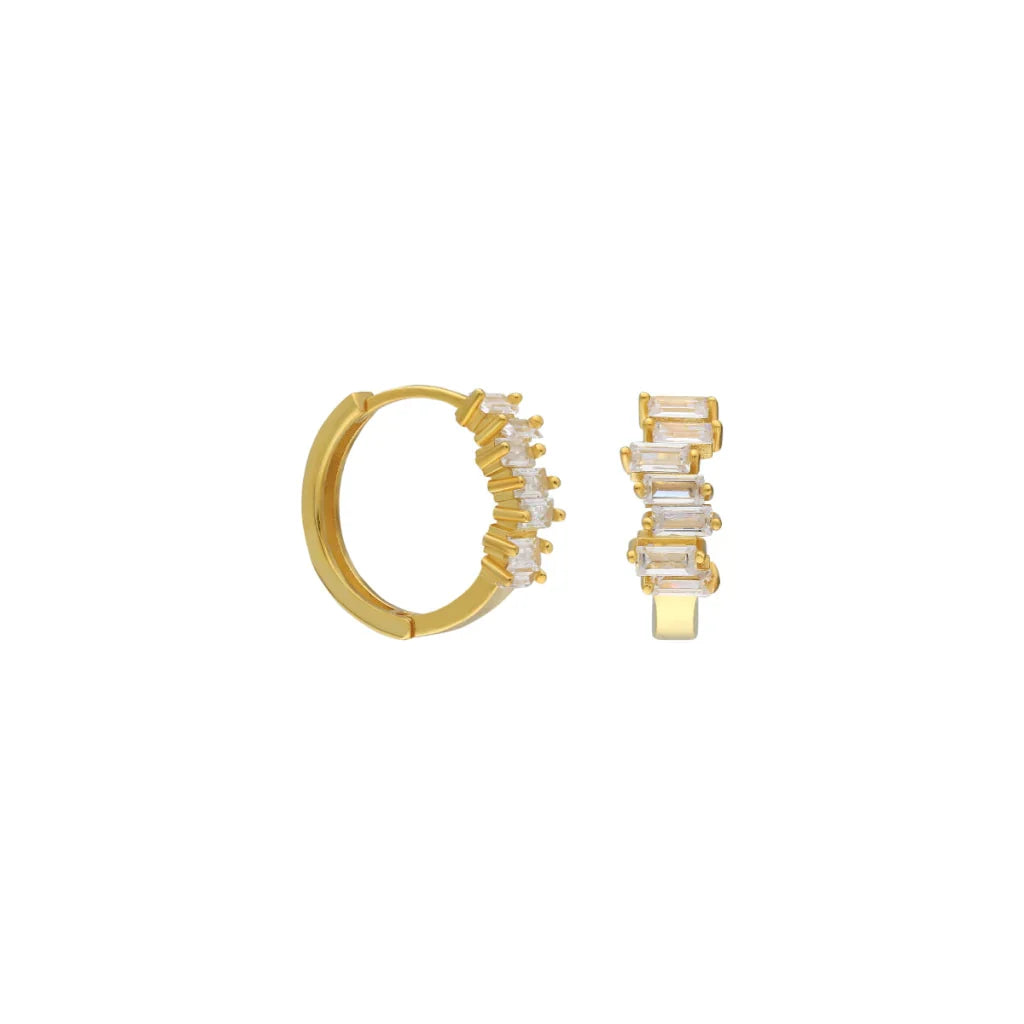 Slider Baguette Ohrring (7040785842221)