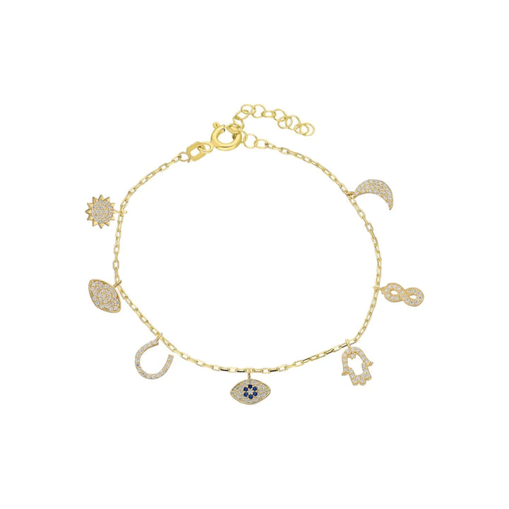 925 Sølv| Zirkon Armbånd