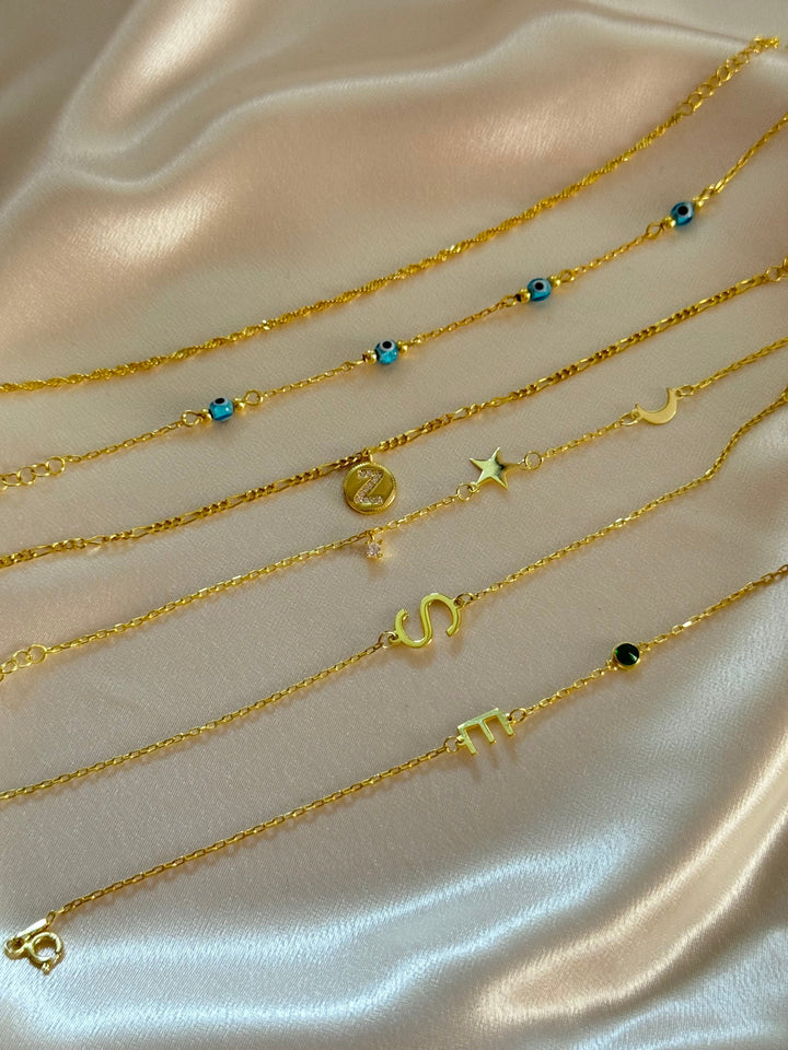 925 Sølv| Tallerken Brev Armbånd