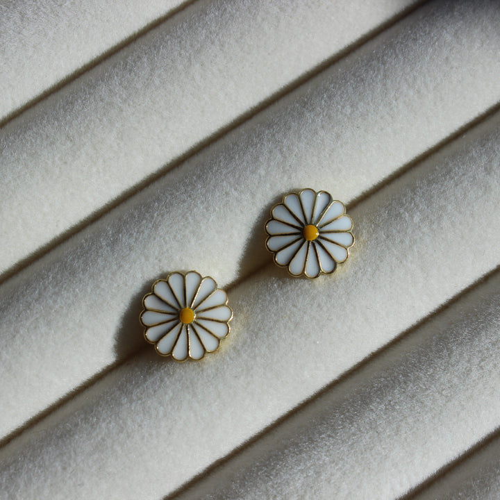 925 Sølv| Daisy Øreringe