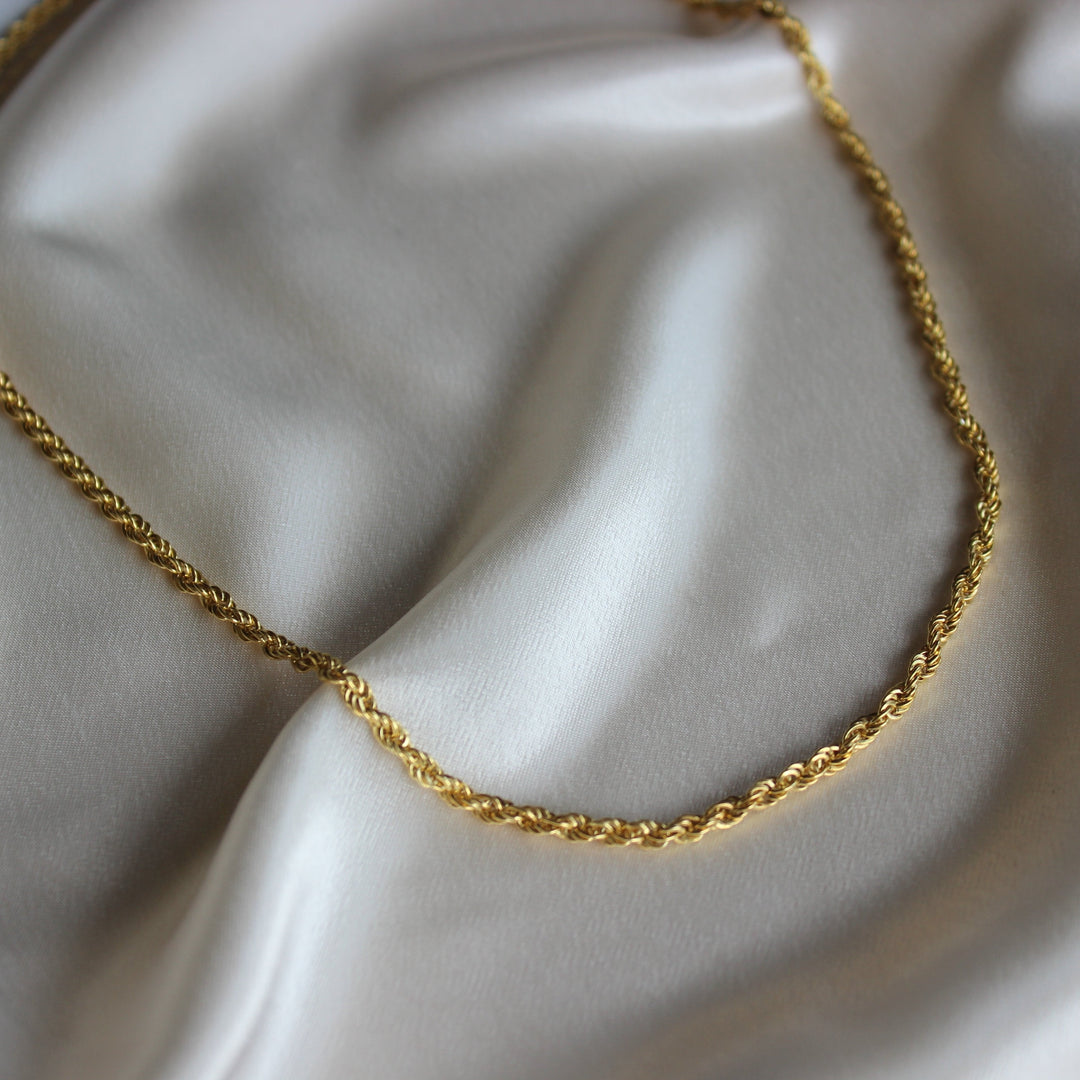 925 Sølv| Swirl Chain Halskæde