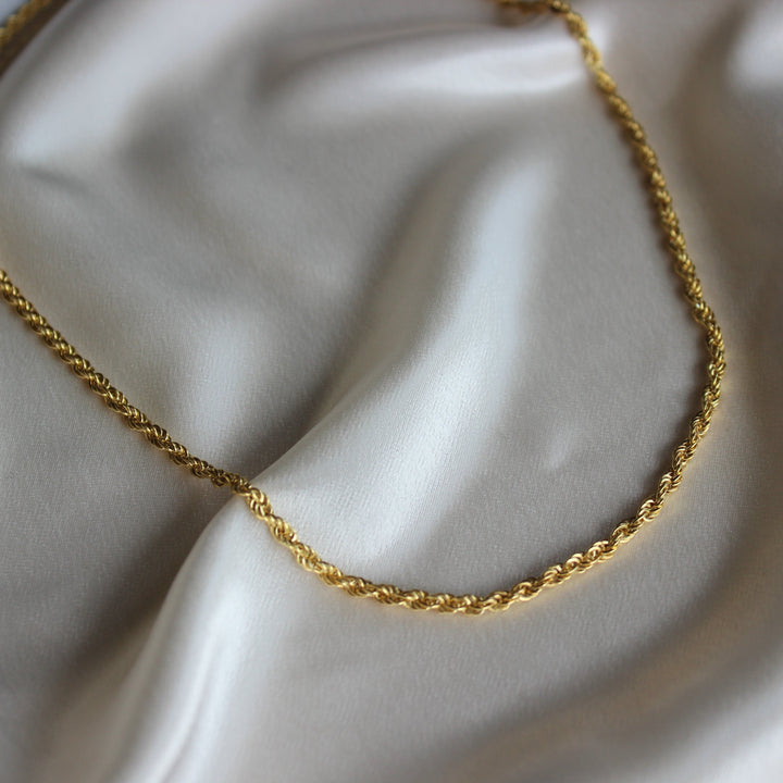 925 Sølv| Swirl Chain Halskæde