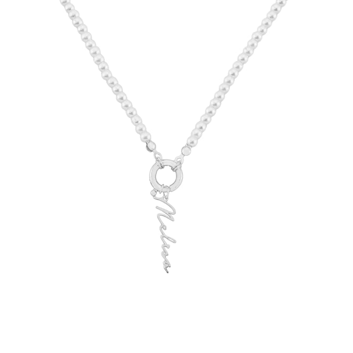 Pearl Chain Signatur Namenskette (7017623388205)