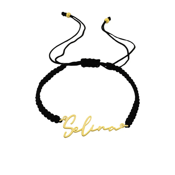925 Sølv| String Navn Armbånd
