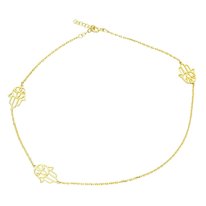 925 Sølv| Hamsa Armbånd