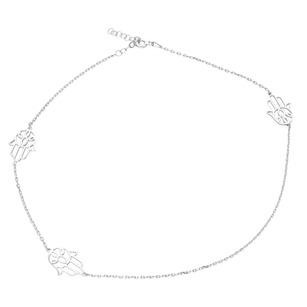 925 Sølv| Hamsa Armbånd